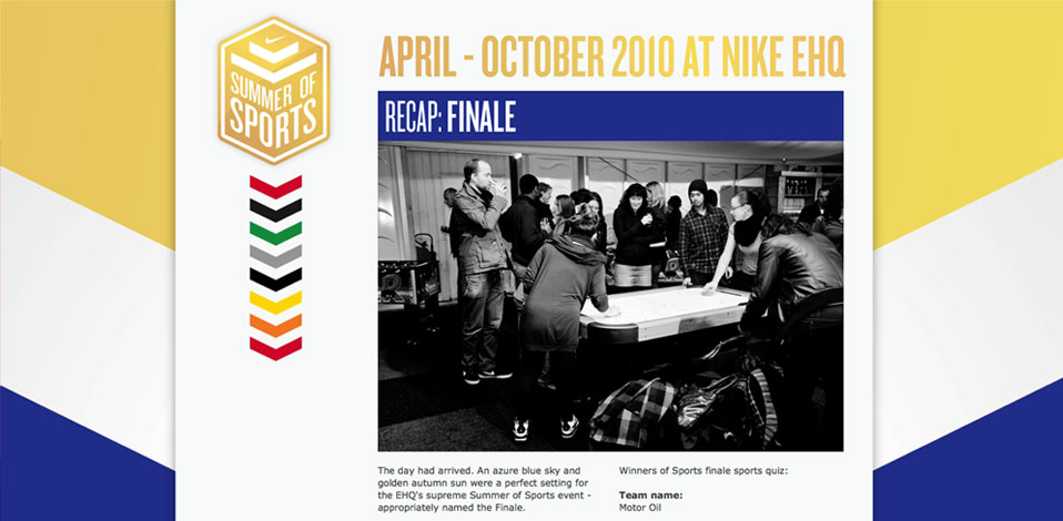 Nike - Summer of sports